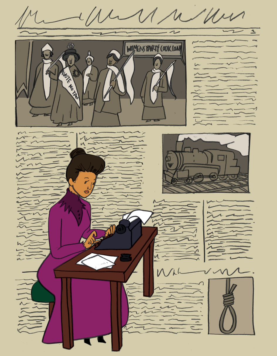 Ida B Wells, from the book A Black Woman Did That