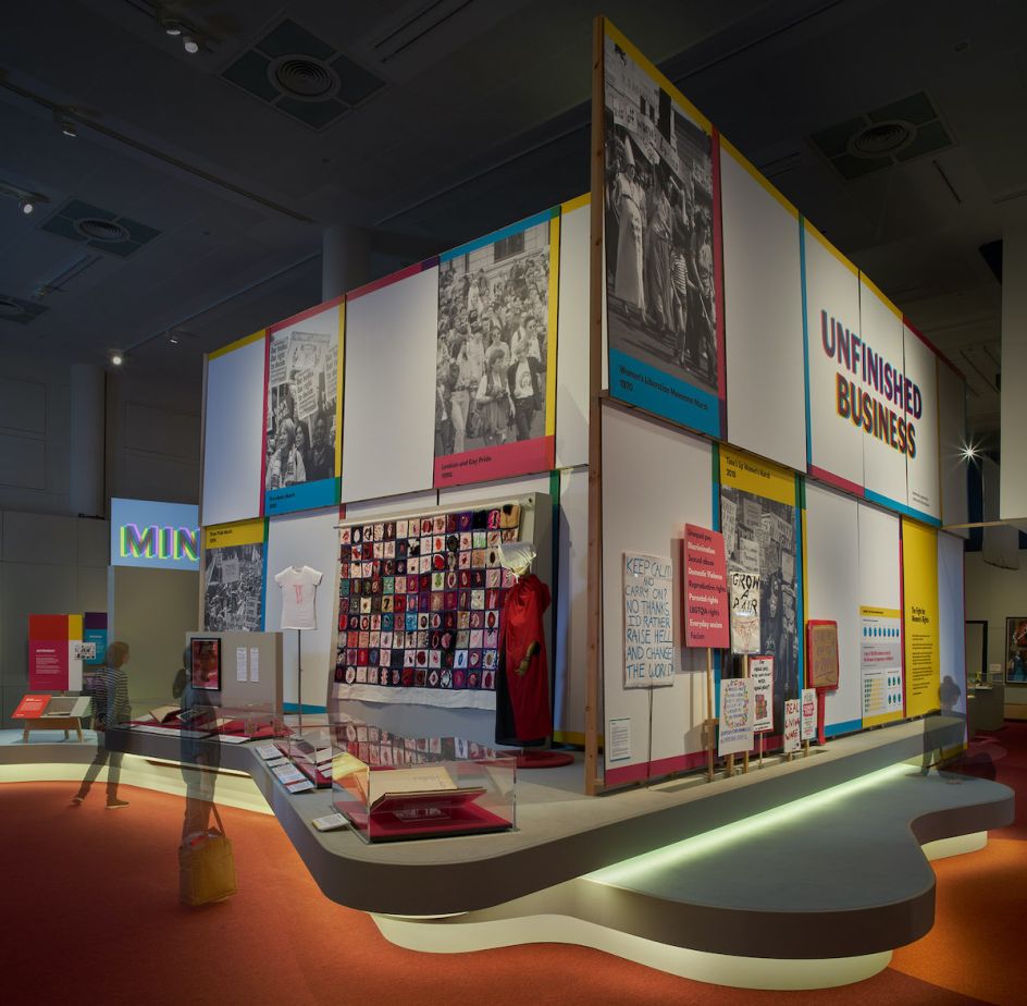 Plaid and Lombaert Studio, Unfinished Business exhibition design