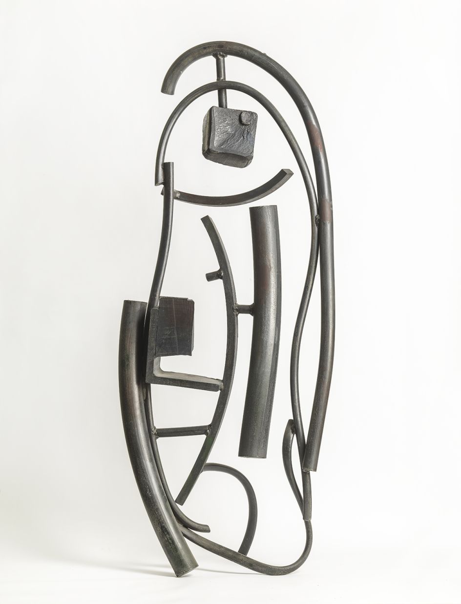 Janus, 1982, Zinc coated steel, Unique, 145 x 57 x 38 cm, Unique, POA