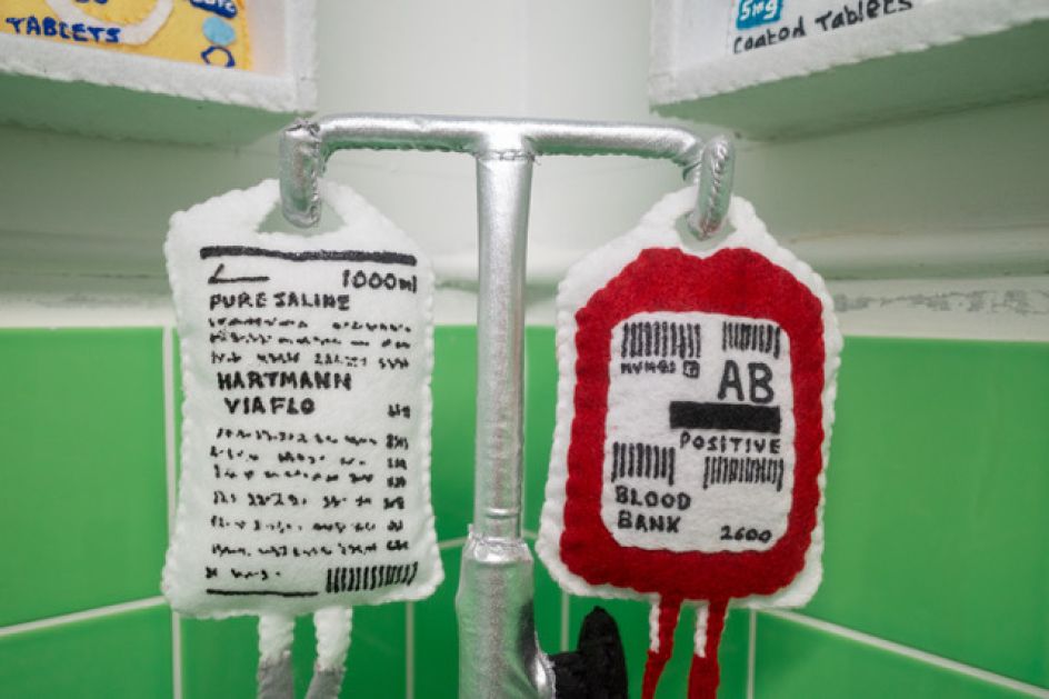 Medical Room, Lucy Sparrow © Lucy Emms