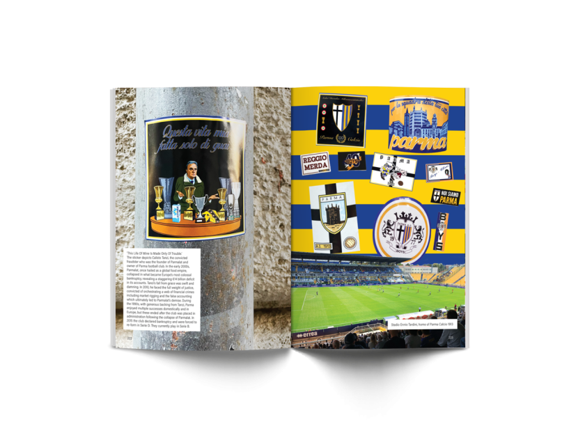 New book captures the spirit of football from the perspective of fan-made stickers