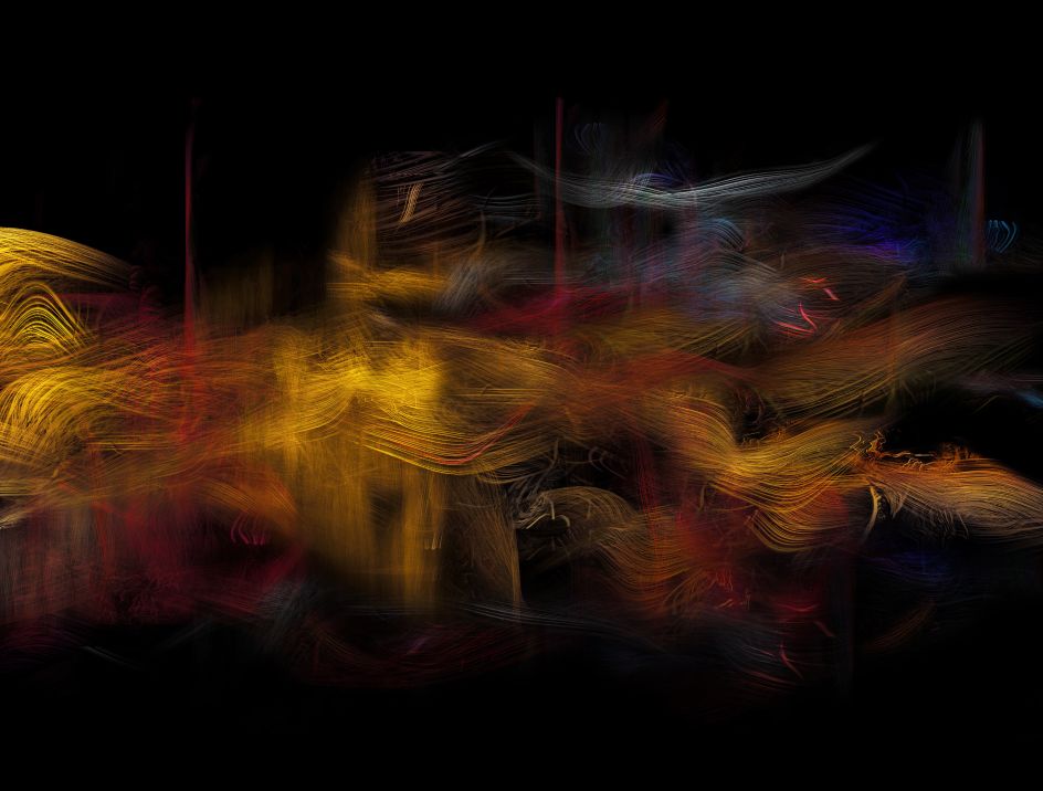 Sonic Illustration of Synaesthetic Sleeve 'Sonic Vision', NFT Image