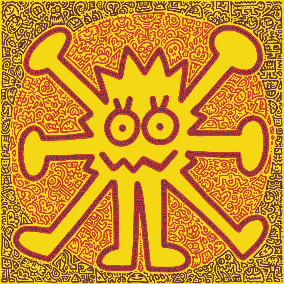 Mr Doodle invades Sotheby's with his own take on worldfamous paintings