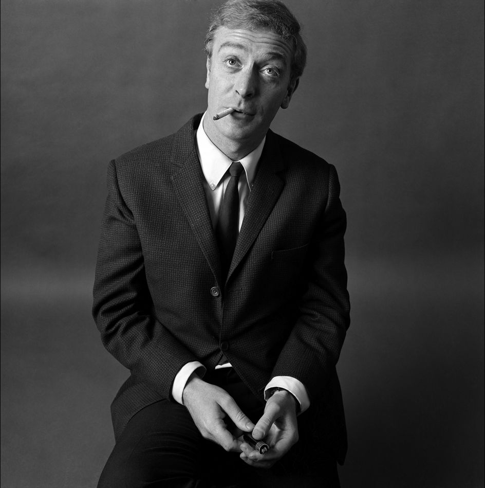 Michael Caine Smoking, 1964. Photo Duffy © Duffy Archive