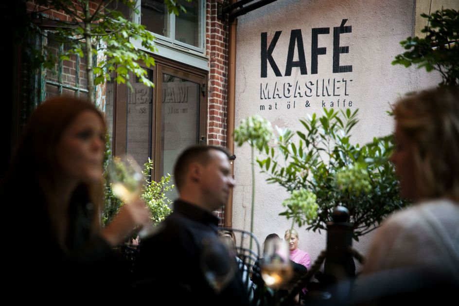 Kafé Magasinet, café and bar at Tredje Långgatan. © Frida Winter/Göteborg & Co
