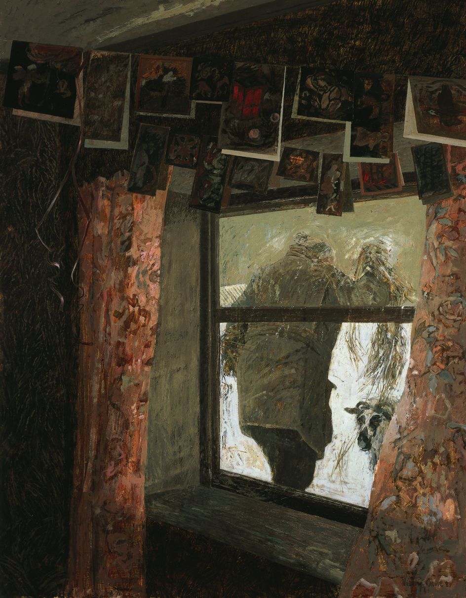 December 25th, 1981 oil on board, 91.5 x 71cm