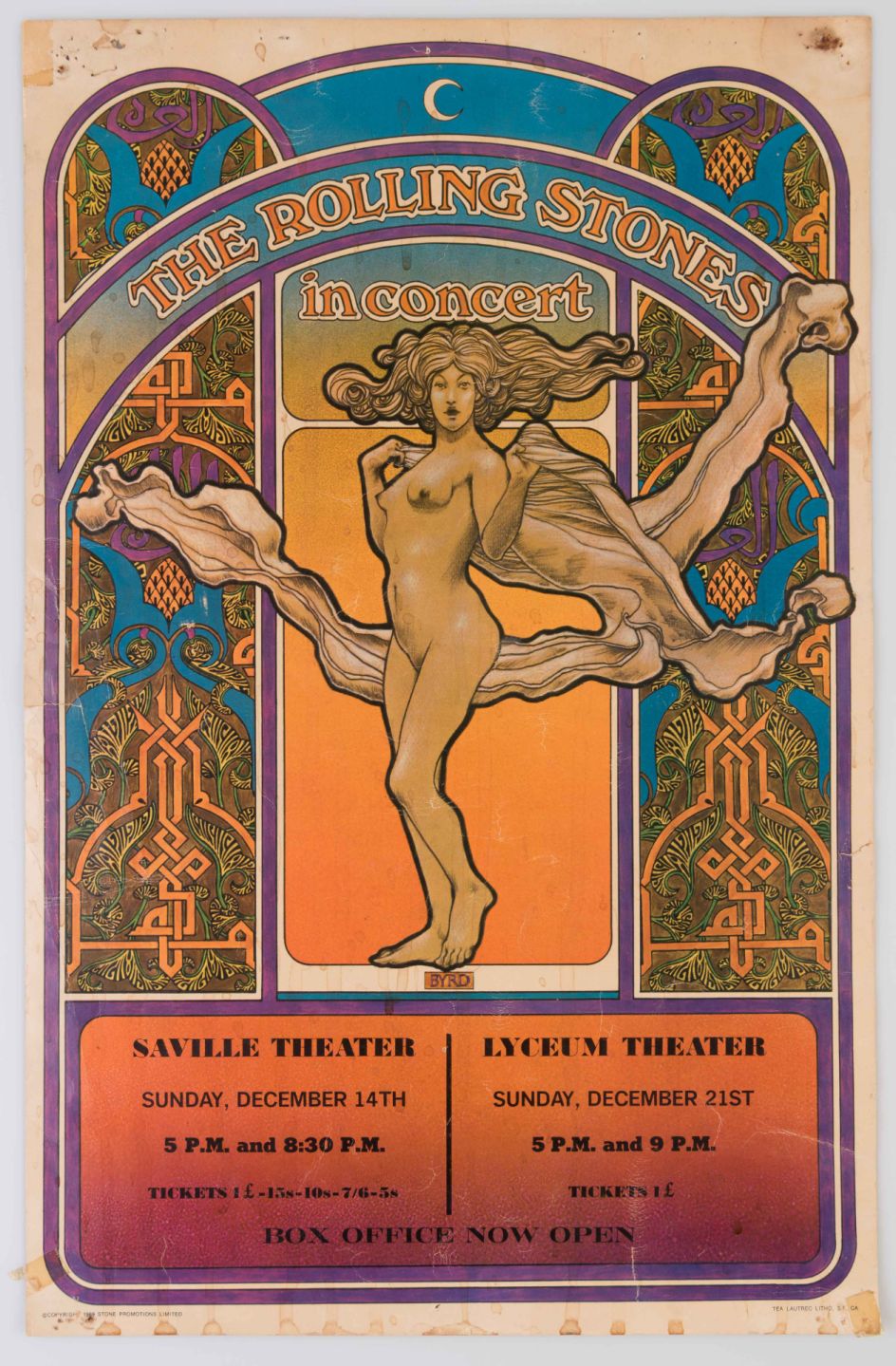 Rolling Stones. Vintage one-off, £350.