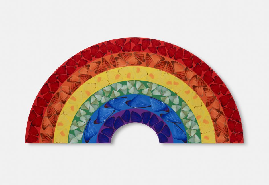 Butterfly Rainbow © Damien Hirst