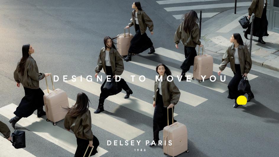 Delsey Paris - Designed to Move You Campaign - SS26
