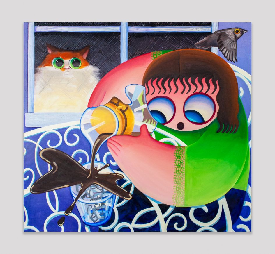 Spilling Coffee, 2021 © Natalie Wadlington