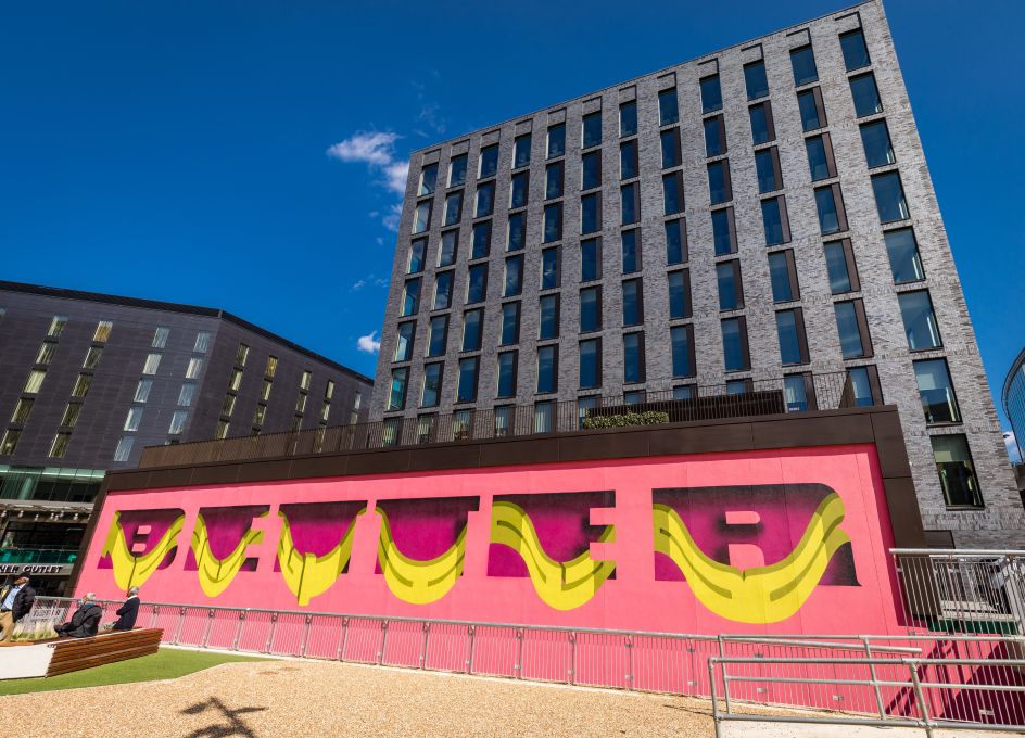 Pref, London Mural Festival - 22 Wembley Park Boulevard, Wembley Park. Photo Credit: Chris Winter