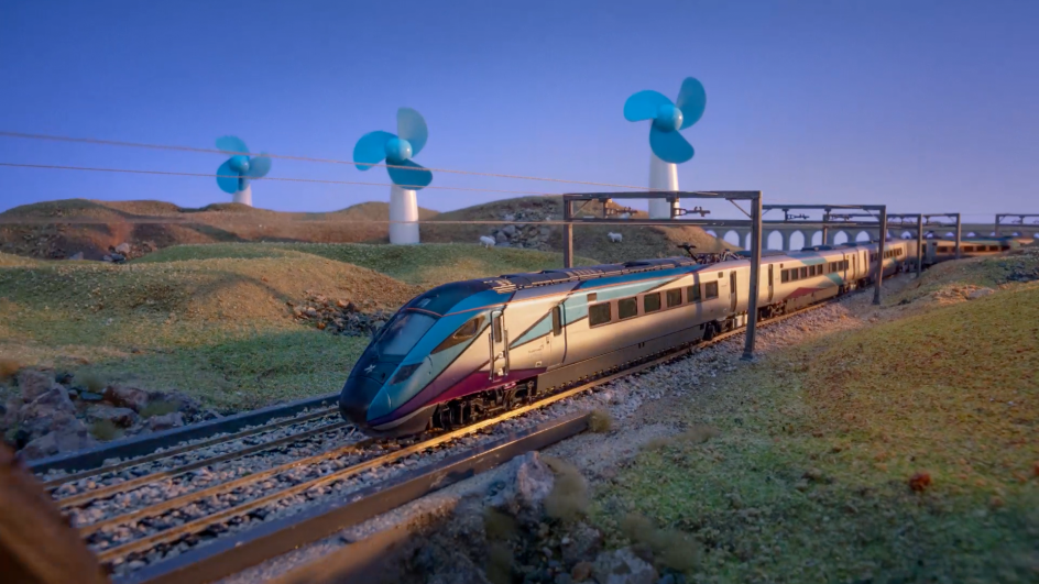 ...and towering electric fans. Cool!