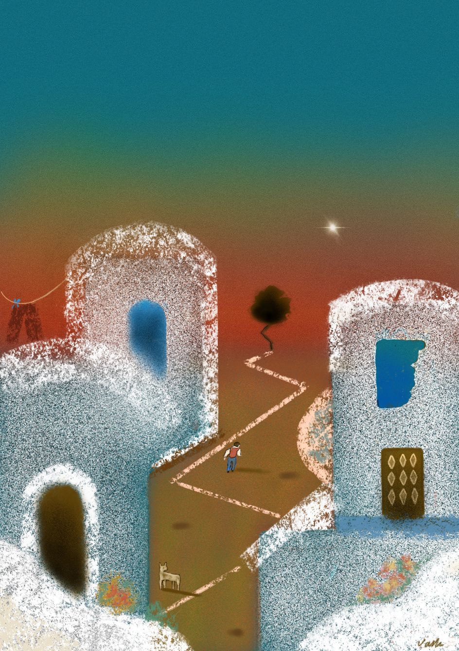 Òu est la Maison de mon Ami © Andreína Vallés