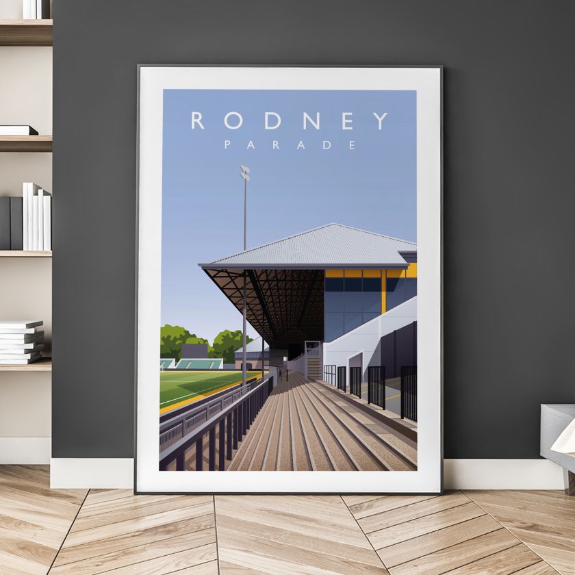 Matthew J Wood's illustrated posters are a loving tribute to English football stadiums