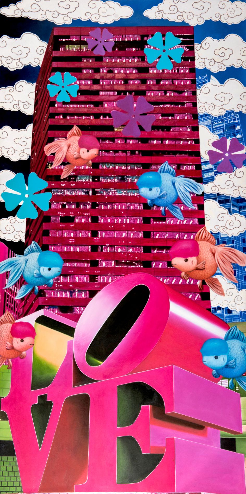 Love Nishikigoi Pink, 2010 © Hiro Ando