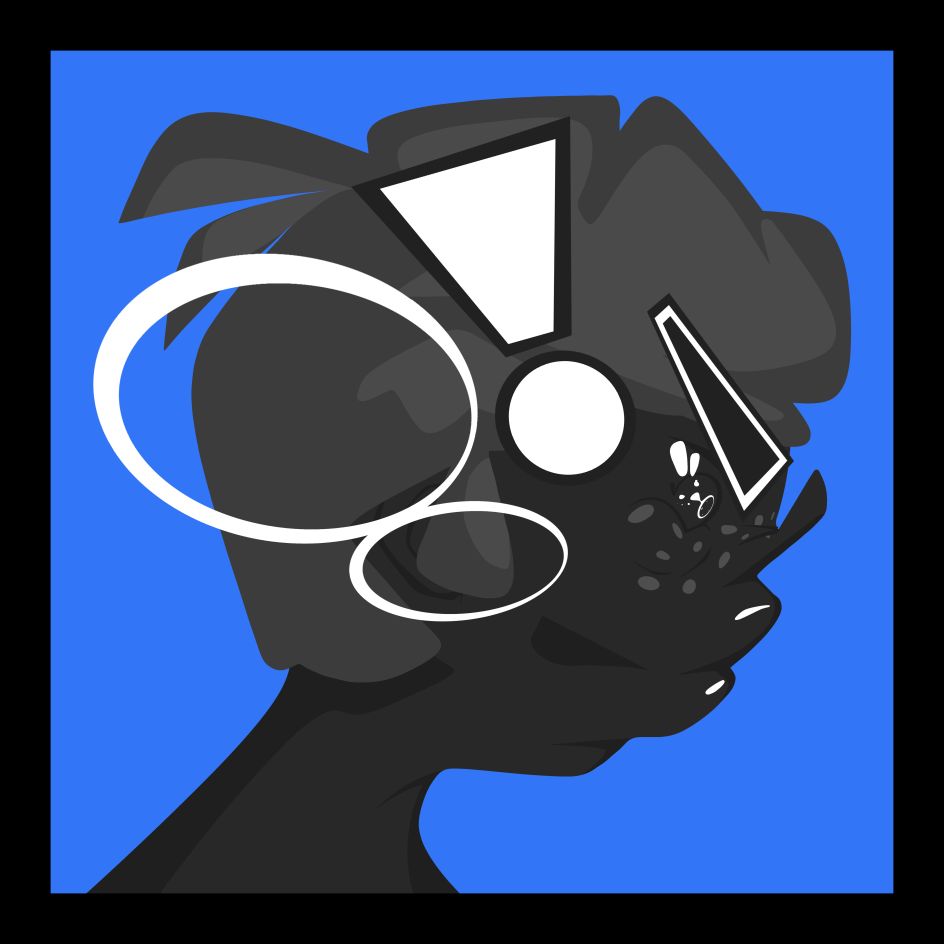 Blueish #1 © Praise Godswill, aka Pegnosis