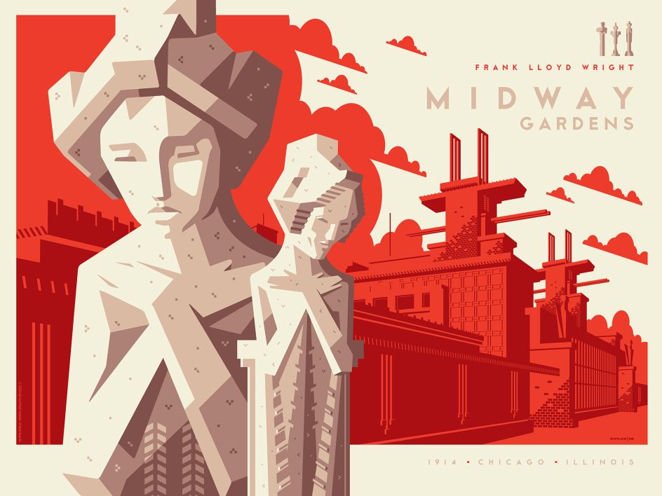 Midway Gardens © Tom Whalen