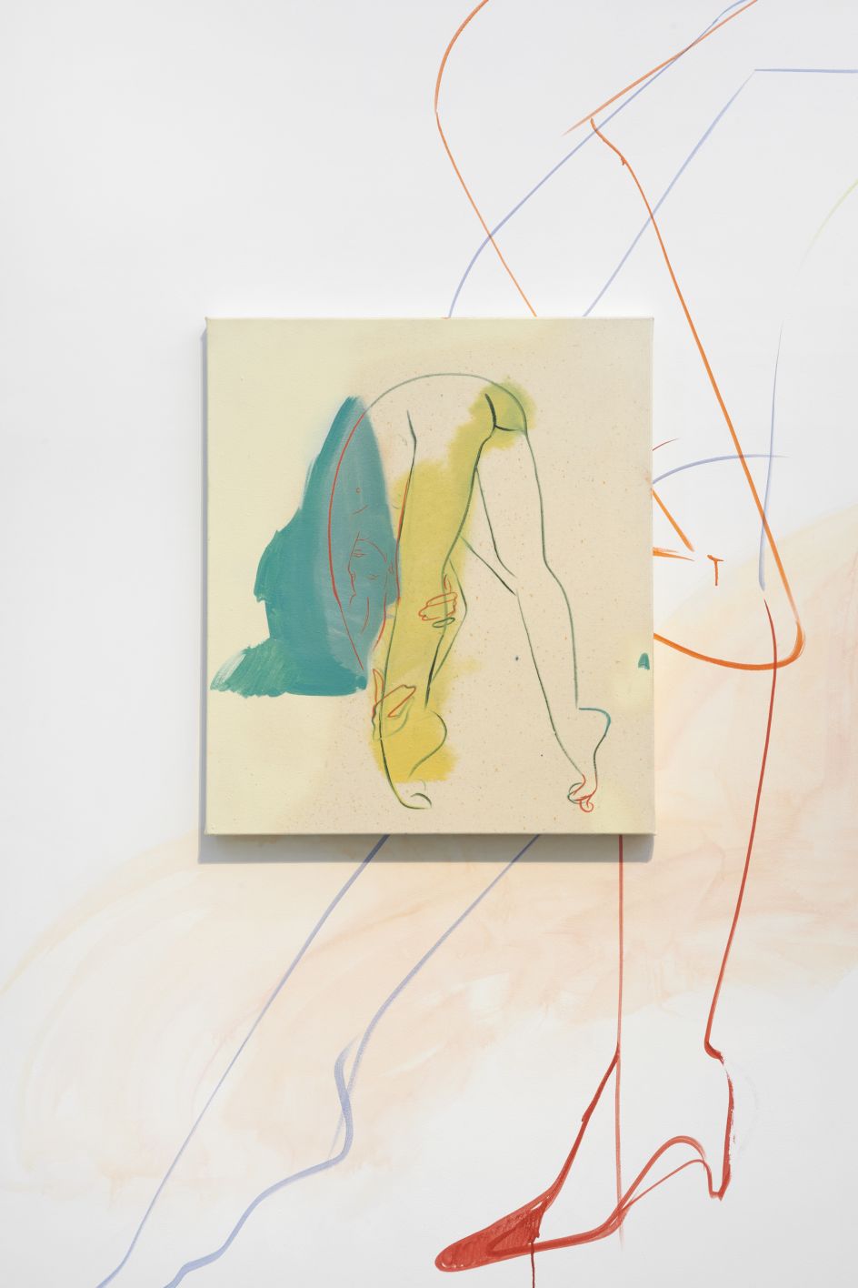 2020 France-Lise McGurn, Percussia, Simon Lee Gallery, London, Installation view Courtesy the artist and Simon Lee Gallery. © France-Lise McGurn