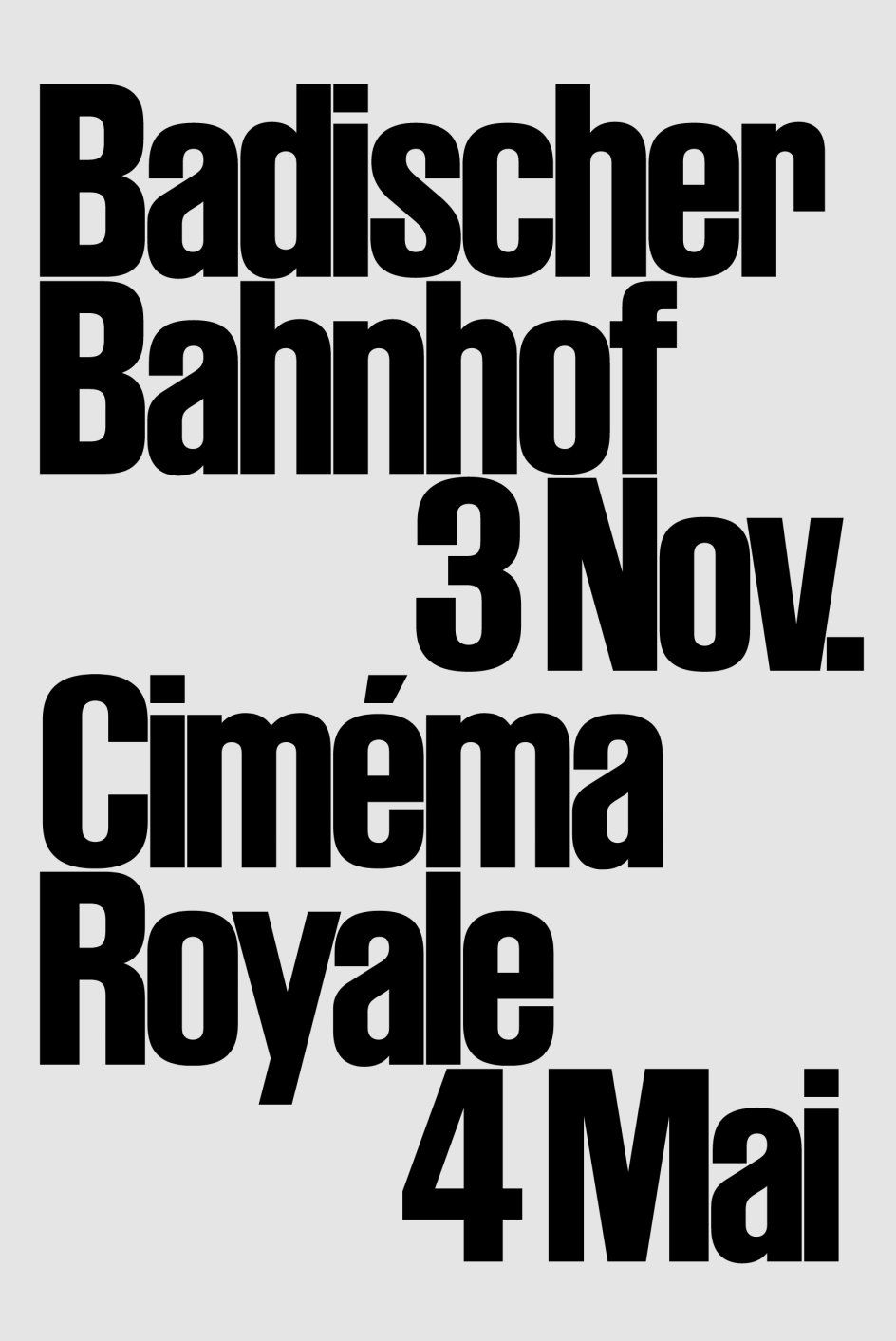 Ruder Plakat by Lineto