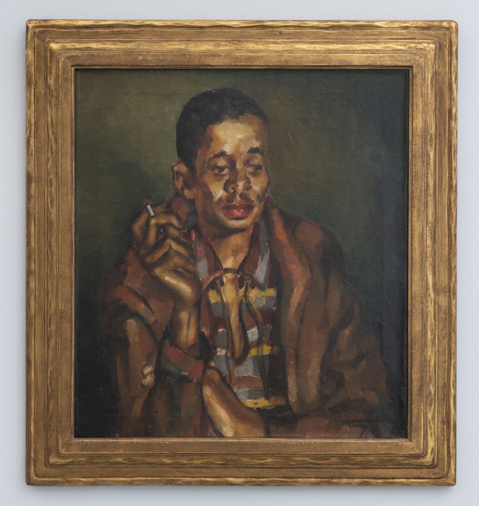 Charles White, Untitled (Seating Man)