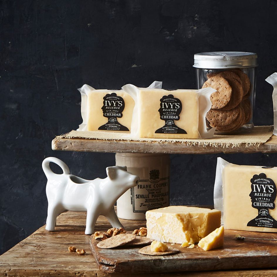 Food Platinum 2022 winner, Ivy’s Reserve Vintage Cheddar by big fish, UK