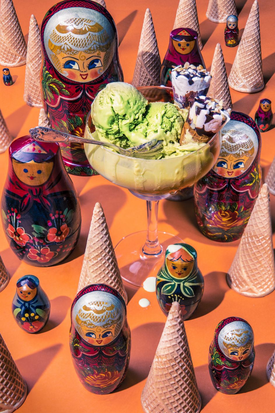 Vladimir Putin / Pistachio Ice-cream - © Dan Bannino