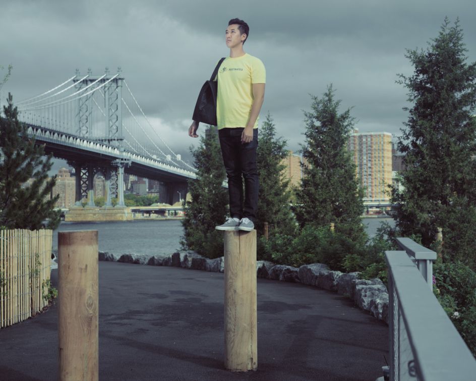 Vin Kridakorn, actor & delivery man at bike delivery service