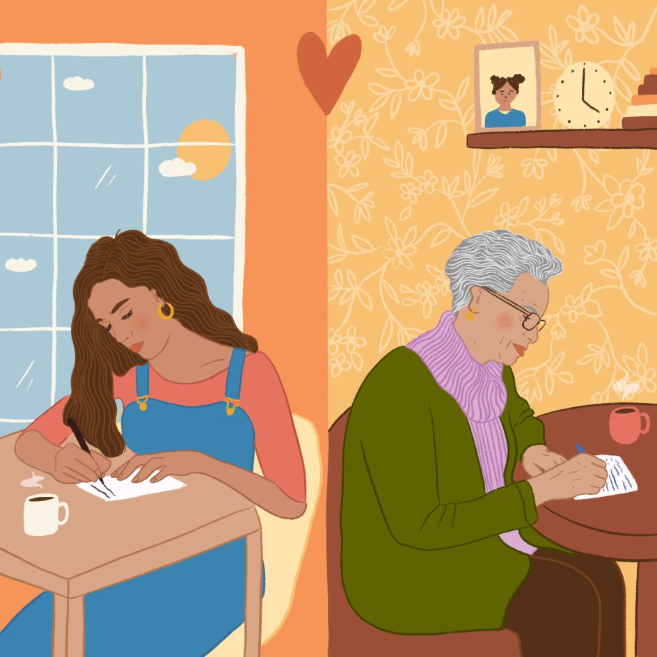 Letter writing in the time of coronavirus © Emmy Lupin