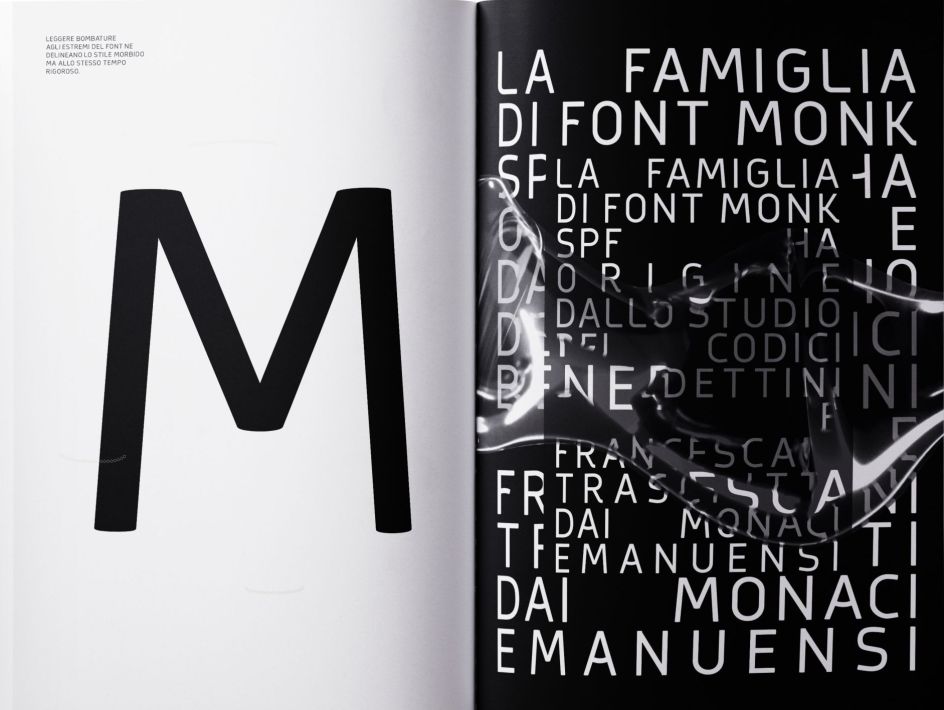 Monk Latin and Arabic Geometric Typeface Typeface Design by Paul Robb. Winner in the Graphics and Visual Communication Design Category, 2019-2020.