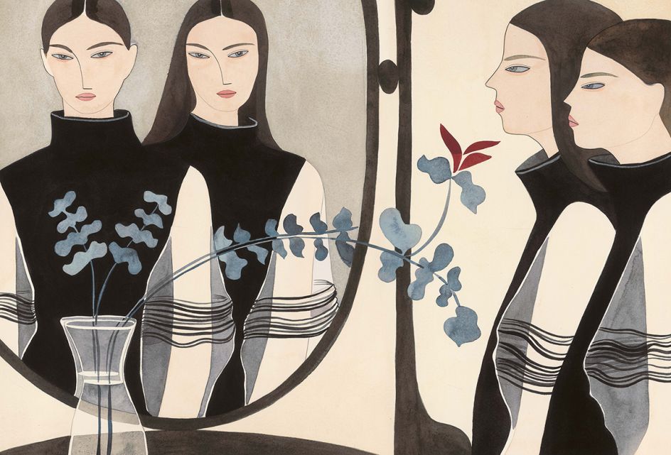 Pretending to be twins, and a mirror: JW ANDERSON