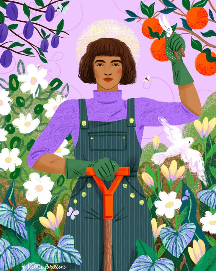 Petra wanted to be a vet before following an artistic career