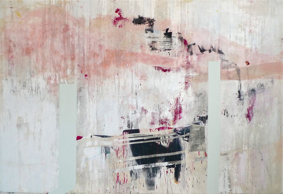 Luke George and Elizabeth Rose, winners of the Griffin Art Prize 2013