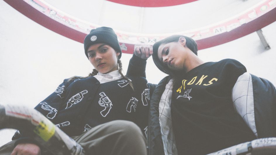 ‘Crooks & Castles, showing some authentic attitude.’ Courtesy Crooks & Castles