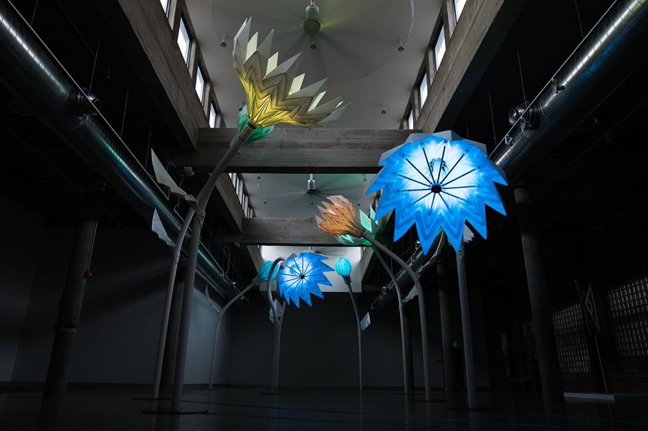 Blumen Lumen by Foldhaus | Photo by Ben Semisch