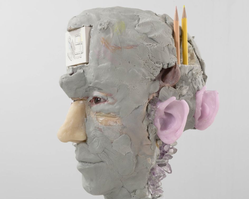 Bust with Glass Ears © David Altmejd