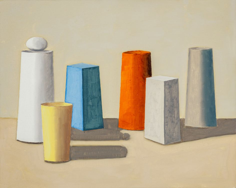 A Yellow Cup, oil on linen, 2020 © Paul Gervais