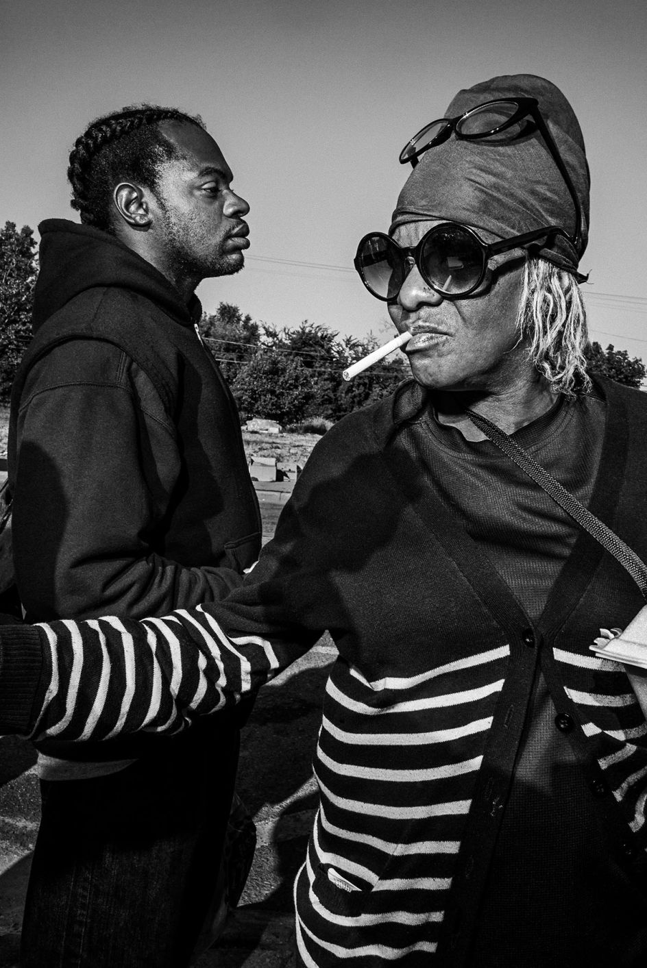 Untitled. Detroit, USA 2016 © Bruce Gilden / Magnum Photos