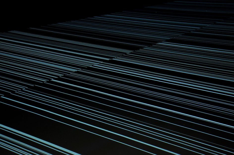 Ryoji Ikeda, Test Pattern [No.12] Store X The VInyl Factory Commission. Photo. Rosella Degori