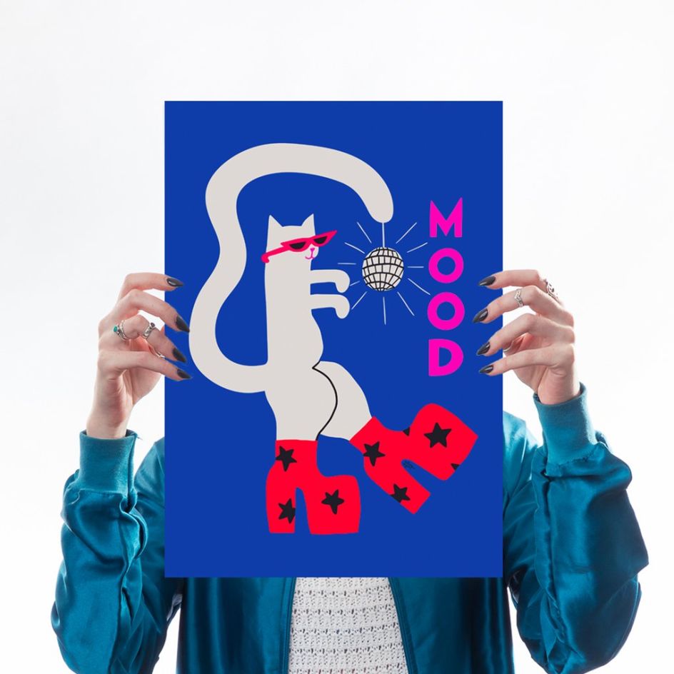 Mood Cat by Aley Wild