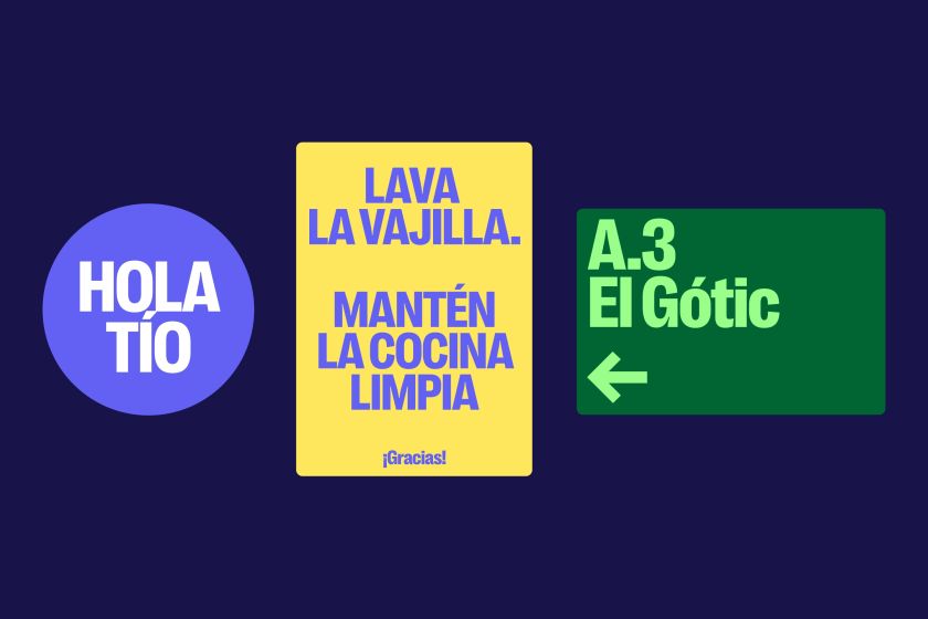 A new identity for Barcelona language school Freeda
