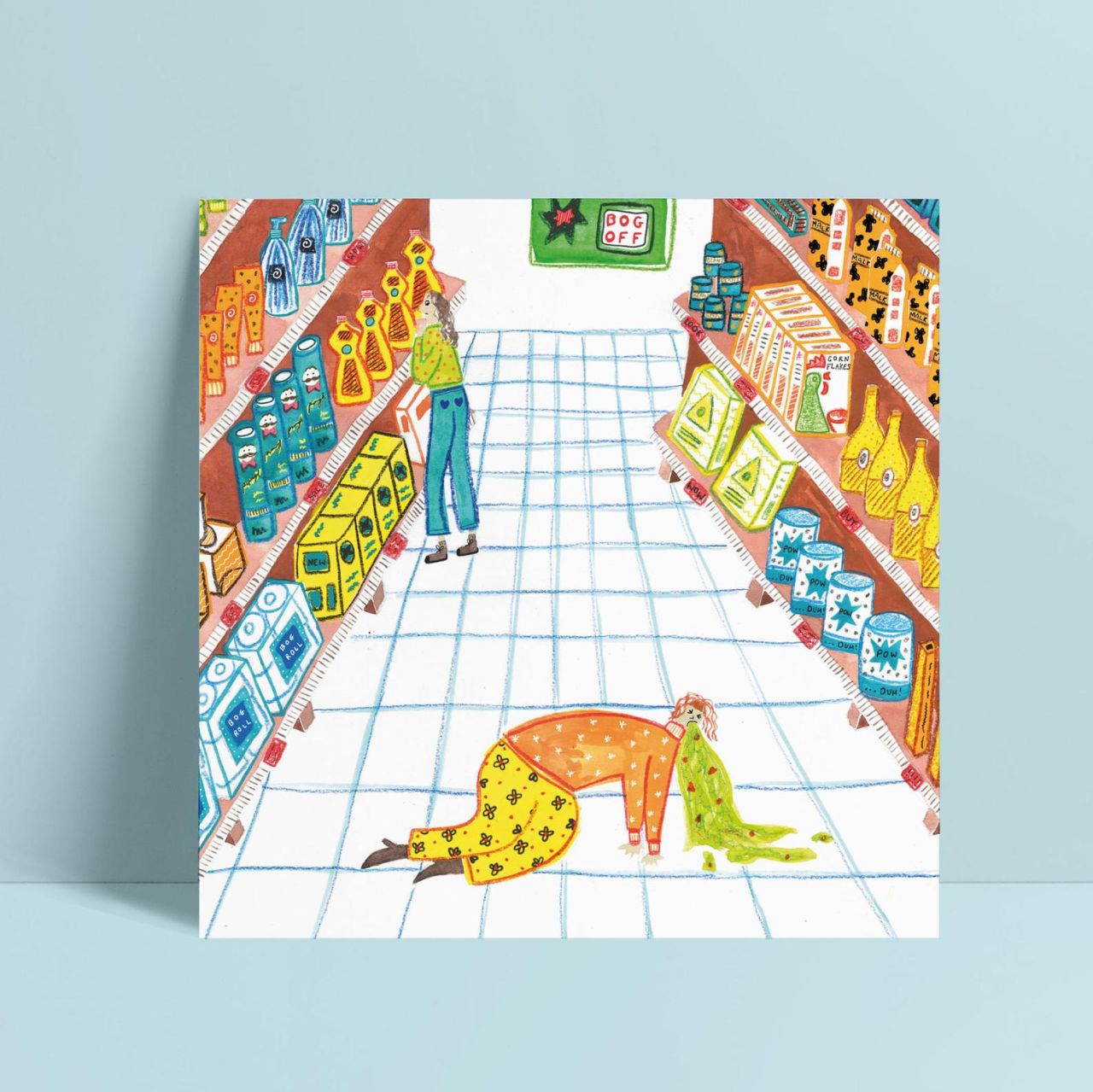 Pukermarket, from the series, Gross is a Good Word