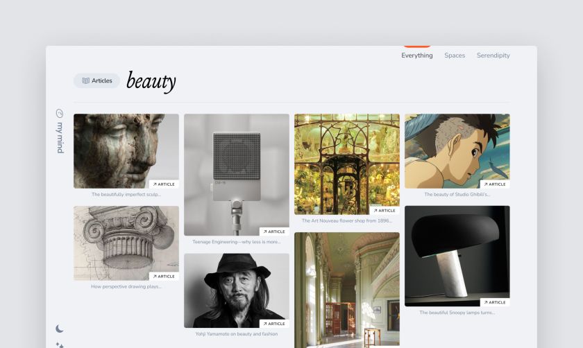 Why mymind is the visual inspiration tool designers have been crying out for