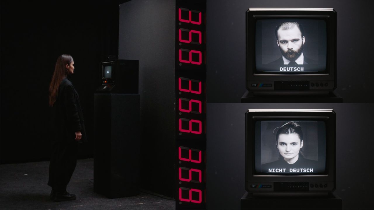 Deutsch / Nicht Deutsch by mots (Daniela Nedovescu and Octavian Mot, Germany