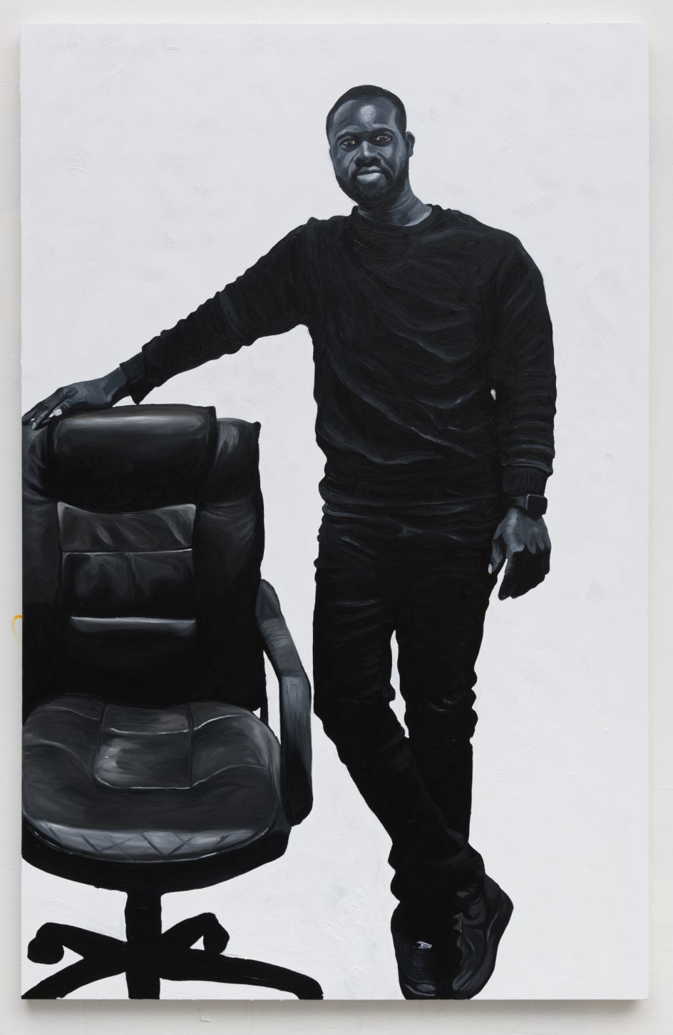 Otis Kwame Kye Quaicoe Portrait of Albert Sowah Anan, 2019. Courtesy of the Artist and Roberts Projects, Los Angeles, California