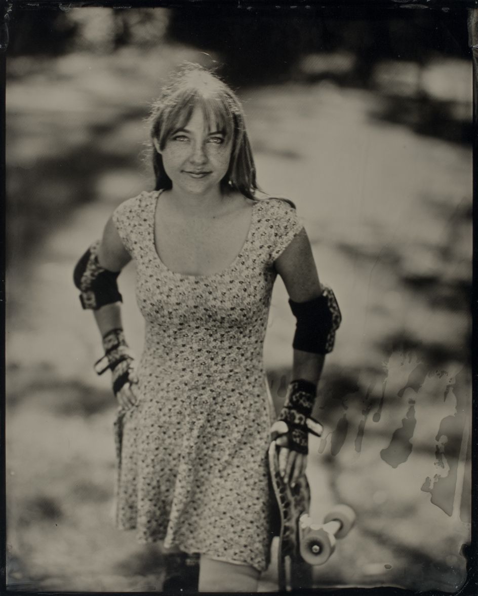 © Jenny Sampson, from the book Skater Girls, published Daylight