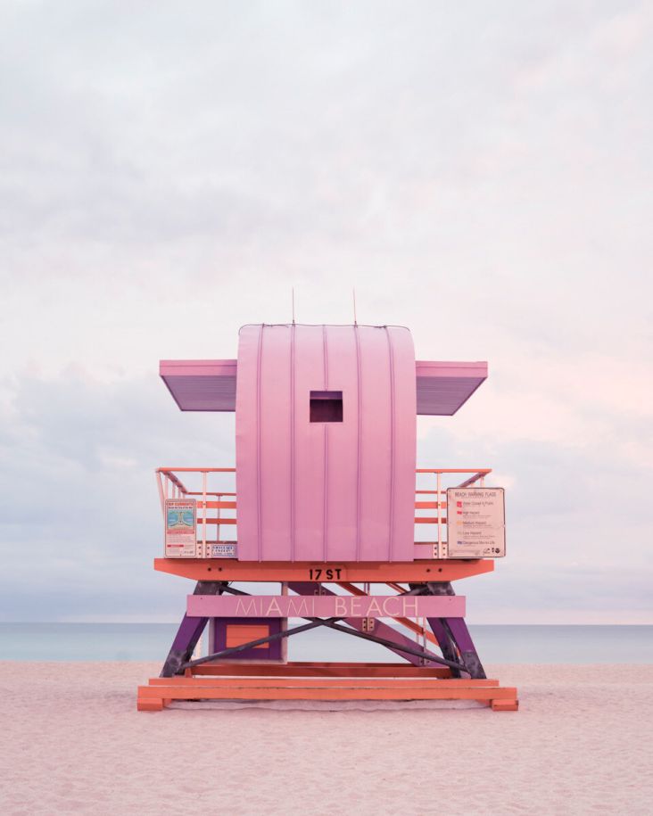 From the series, Lifeguard Towers: Miami © Tommy Kwak 