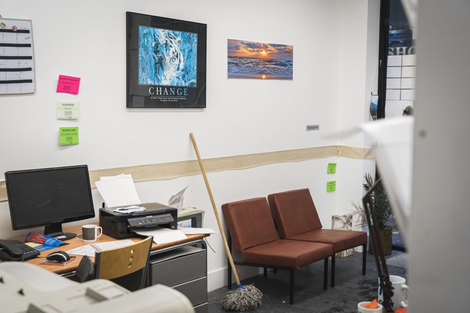 Stuart Semple, Artist Job Centre. Photo: Jamie James