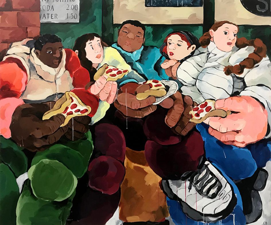 Extra Cheese Before a Long Night Out , 2018. © Cristina BanBan