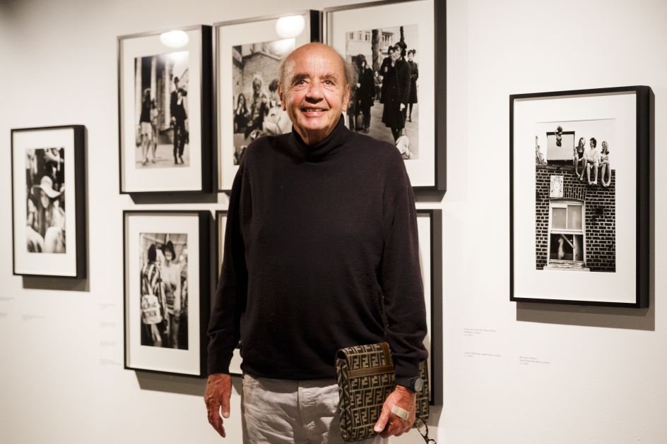 Photographer Frank Habicht with his work - © Tristan Fewings/ Getty Images