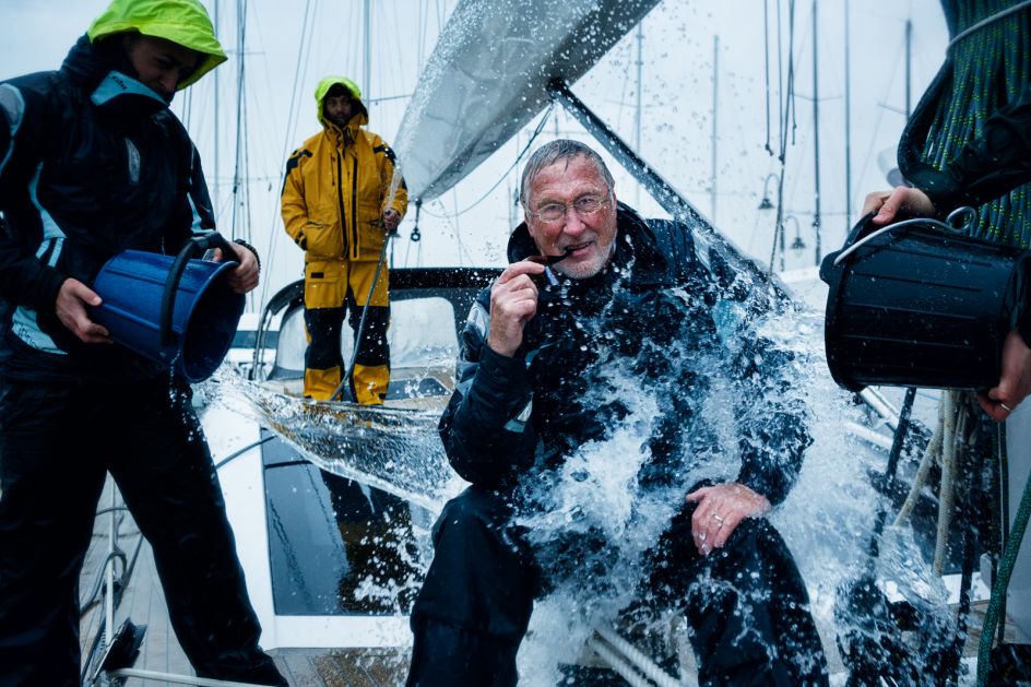 Geoff is the captain of a super-yacht based in Genoa. He spends half his time at sea and the other half with his Italian wife near Lake Garda. His misses British food, particularly in the winter so gets his friend to send him British food parcels.